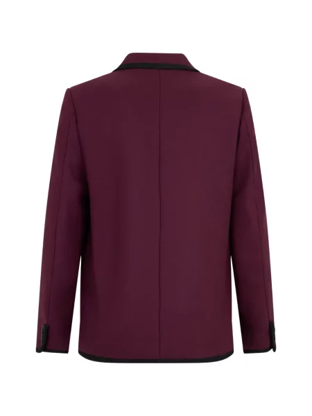 Gulerat sacou Moschino roșu