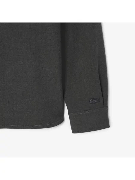 Lacoste Dwustronna Koszula Oversize szary
