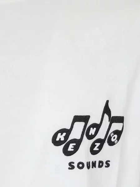 Tricou Kenzo cu imagine alb