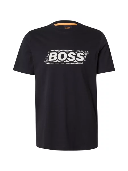 BOSS Tricou Te_Wheel negru