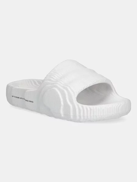 ADIDAS ORIGINALS Saboți Adilette negru alb