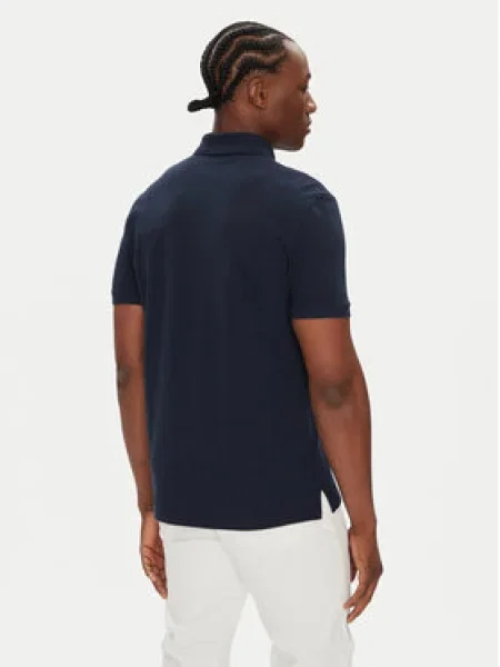 Calvin Klein Jeans Polokošeľa Tmavomodrá modrá