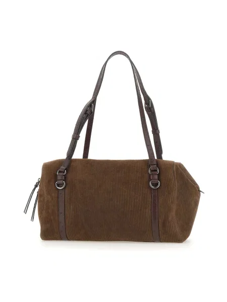 Shopperka Gianni Chiarini frotte brązowa