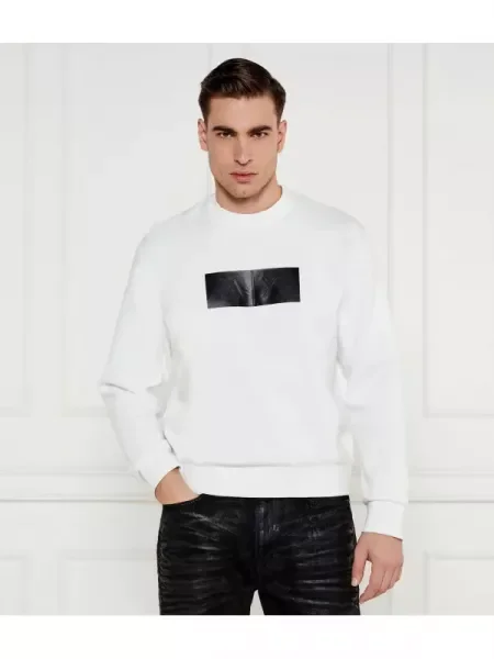 Armani Exchange Pulóver fehér