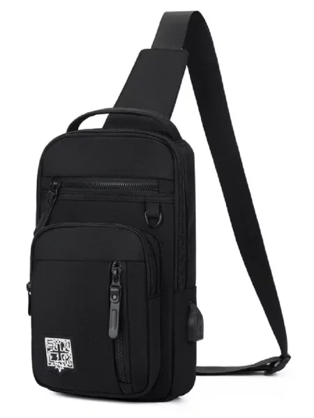 Сумка через плечо Royalbag черная