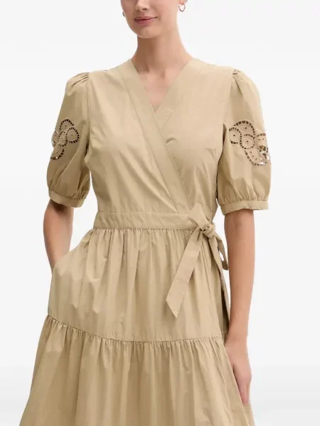 Rochie midi Dkny până la genunchi de costum