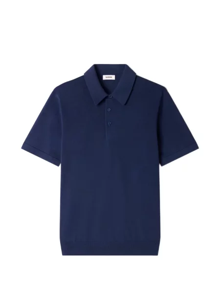 Scurt tricou polo Sandro albastru