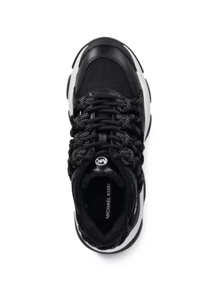 Top Michael Michael Kors din piele cu imagine maro
