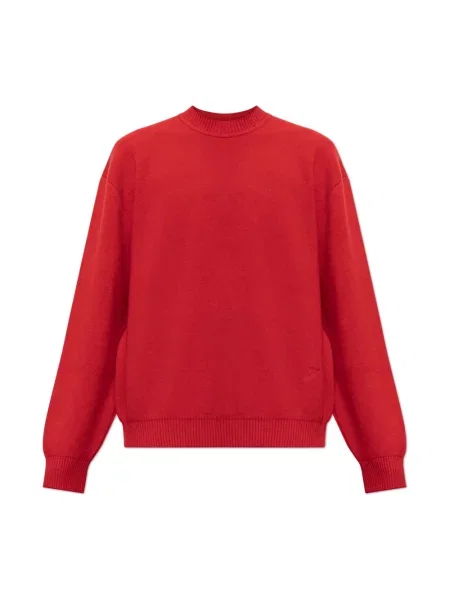 Sweter Jacquemus wełniany czerwony