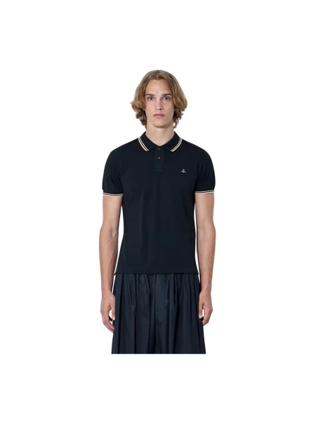 Koszulka polo Vivienne Westwood czarna