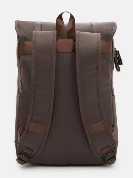 Borsa Leather Повсякденний рюкзак Шкіра чорний