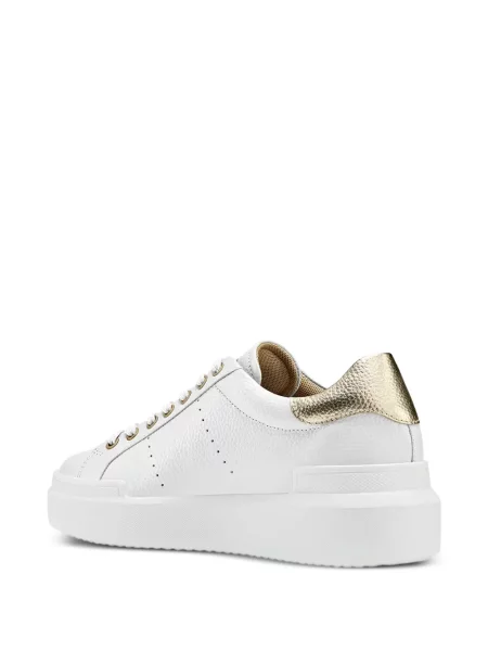 Sneaker Bogner autogrammal fehér