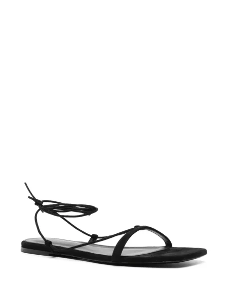 Sandale Toteme din piele de căprioară negru