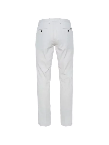 Pantaloni Boss cu autograf alb
