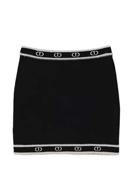 Spódnica mini dziecięca Twinset czarna