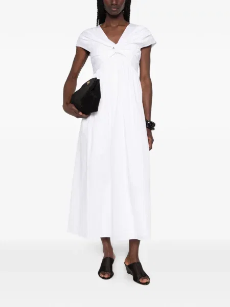 Rochie midi Tove alb