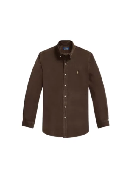 Polo Ralph Lauren Corduroy koszula brązowa
