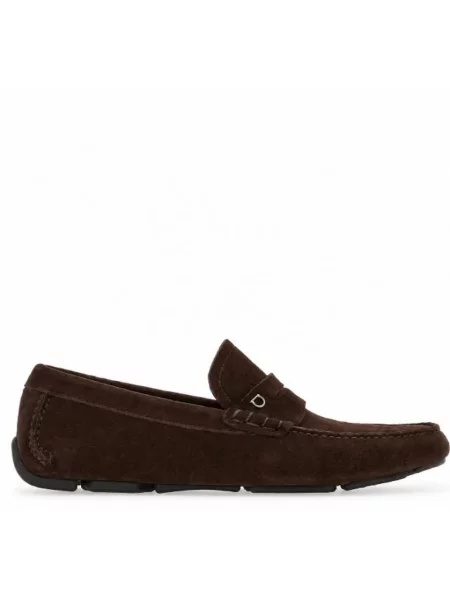 Półbuty Ferragamo brązowe