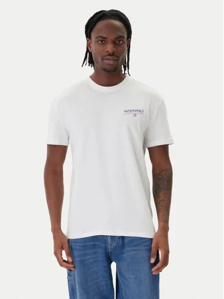 Tommy Jeans T-Shirt Poster biały