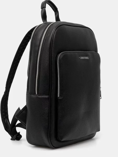 Рюкзак Armani Exchange великий однотонний чорний