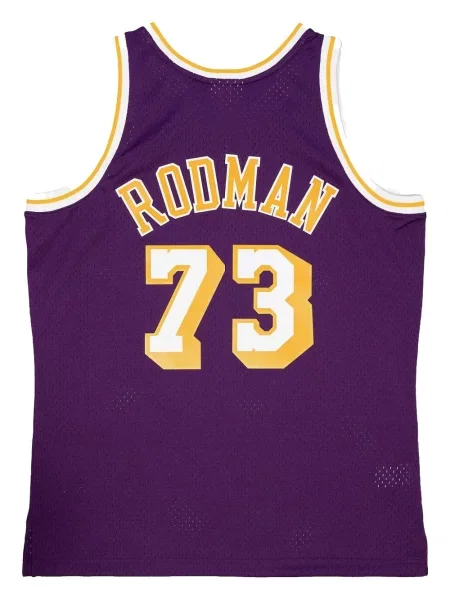 Πουκάμισο Mitchell & Ness από ζέρσεϋ μωβ