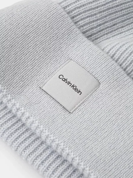 Calvin Klein Čiapka Chunky modrá