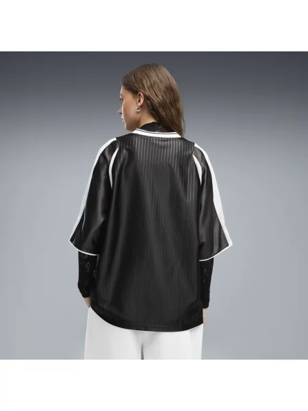 PUMA koszulka piÅ‚karska T7 o kroju oversize OdzieÅ¼ S czarny