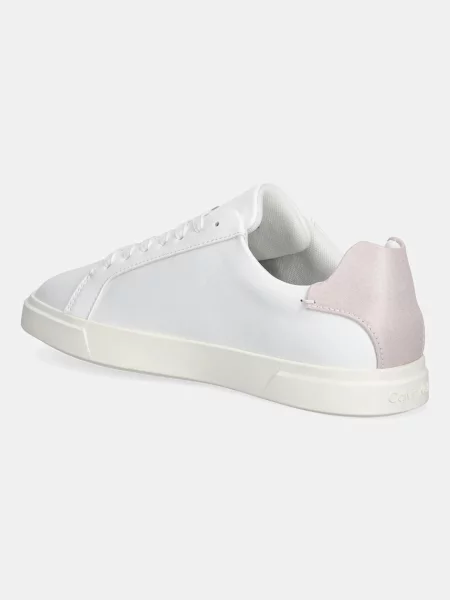 Calvin Klein sportcipő LOW PRO CUP LACEUP LTH MOIRE bézs