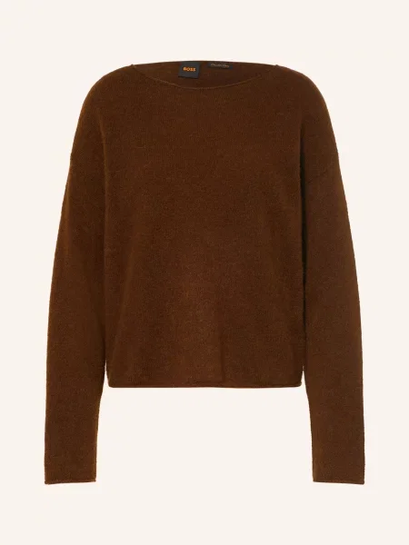 Boss Sweter Folletino Z Alpaki braun