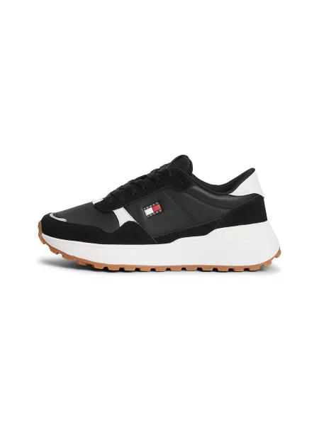 Sneakerși Tommy Jeans alb