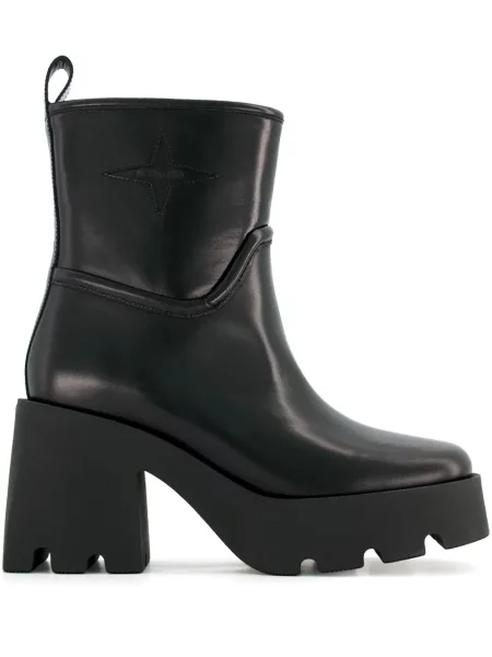 Botine Nodaleto din piele negru