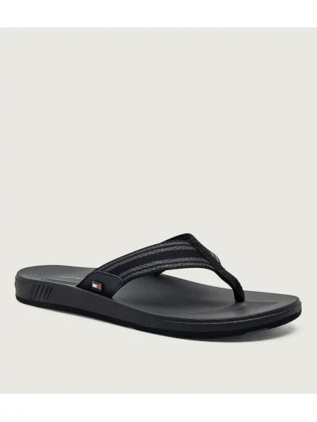 Șlapi Tommy Hilfiger negru