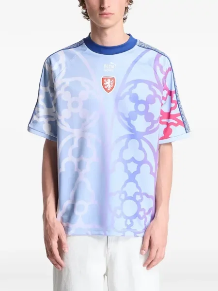 Tricou Puma cu imagine albastru