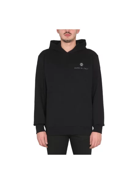 Bluza z kapturem Philipp Plein z kapturem czarna