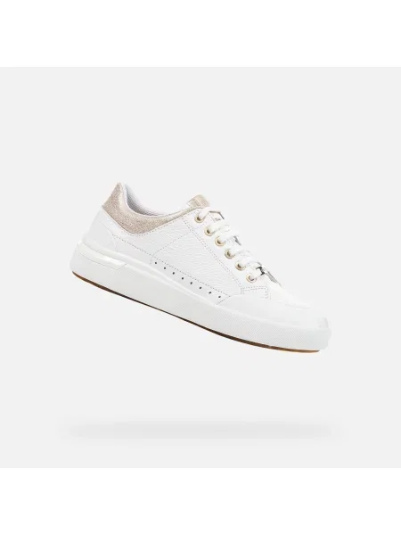 Sneakerși Geox alb