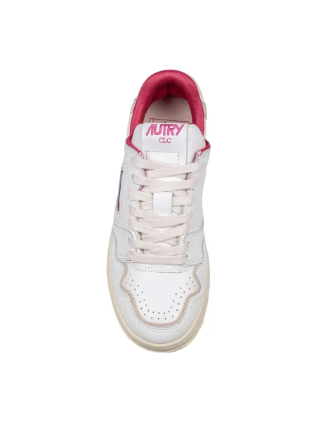 Sneakersy Autry skórzane białe