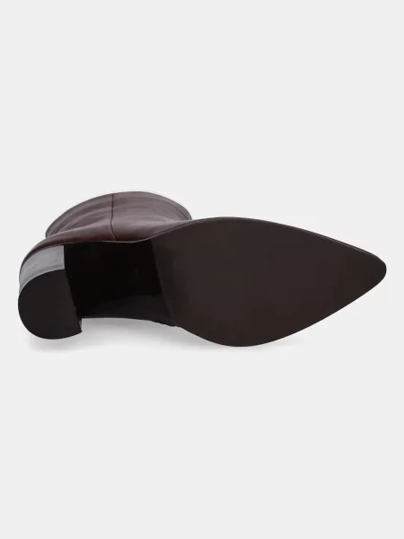 Кожаные ботинки Answear.lab коричневые