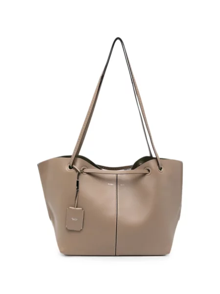 Geantă shopper Max Mara din piele