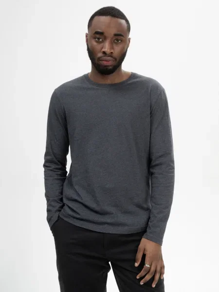 MELA Tricou Jerin metalic gri