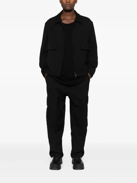 Vlněná bunda Yohji Yamamoto černá