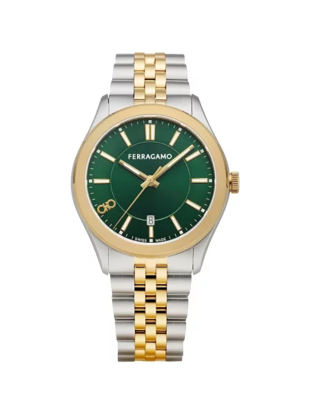 Zegarek Ferragamo zielony