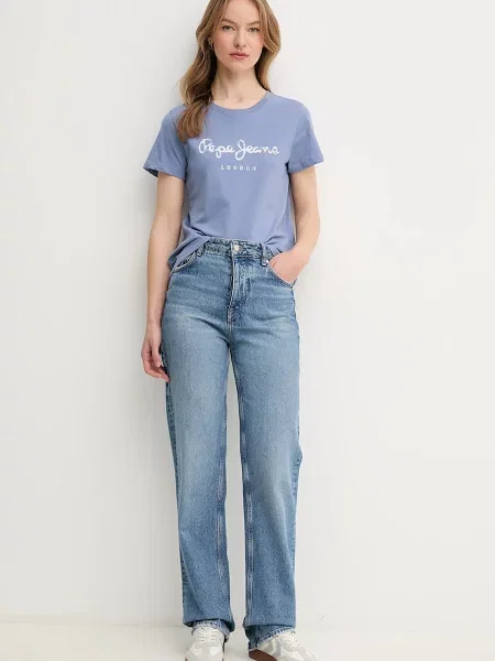 Pepe Jeans tričko VAL modré