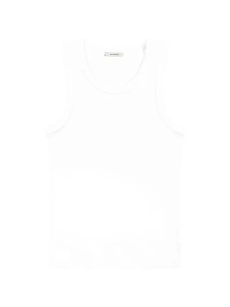 Košile Entire Studios s kulatým výstřihem bílá