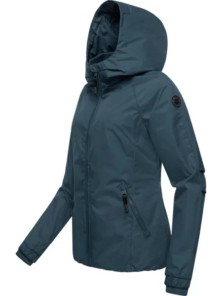 Ragwear Geacă funcțională Dizzie petrol verde
