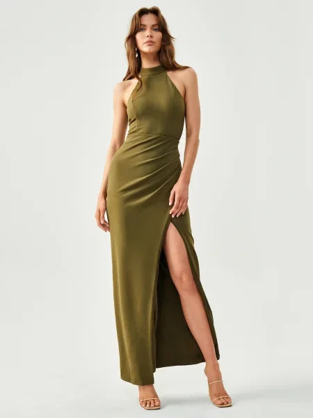 BWLDR Rochie Janey oliv