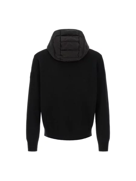 Kurtka Canada Goose wełniana z kapturem czarna
