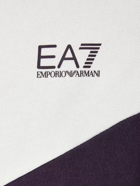 Emporio Armani Jogging ruhák földi szeder / fehér lila