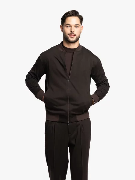 Бомбер Arber коричневий