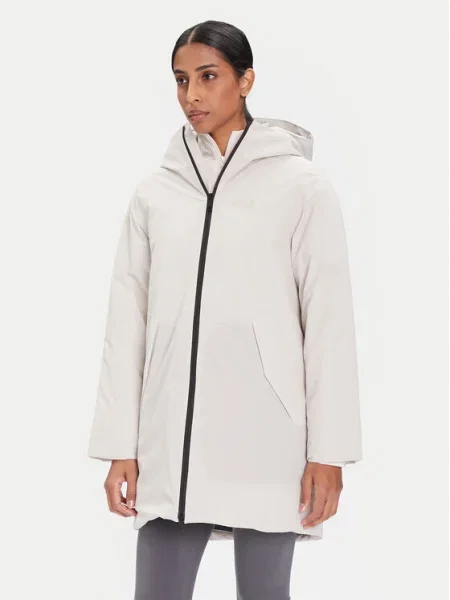 Jack Wolfskin rövid kabát FROST HAVEN bézs