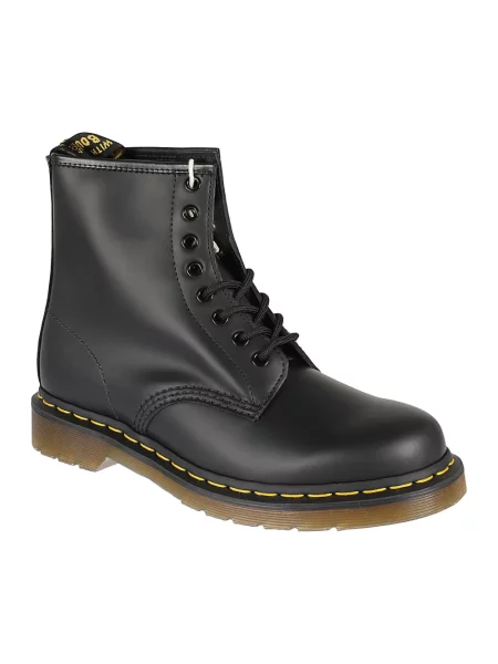 Botki Dr. Martens skórzane czarne